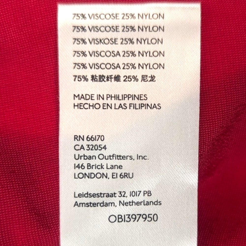 Anthropologie Pilcro Velvet Button Down Puffy Sleeve Shirt Blouse Womens XS Red - Picture 11 of 14